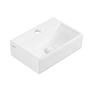 Wall-Hung / Countertop Rectangular Ceramic Basin | VENTO 36M