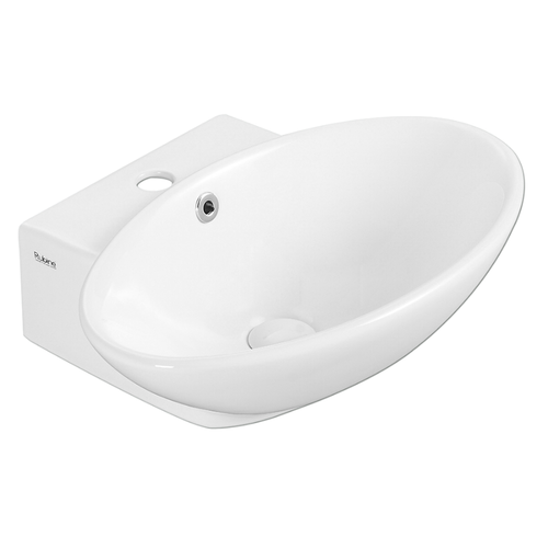Wall-Hung Oval Ceramic Basin | VENTO 53M
