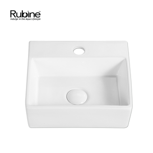 VENTO Wall-Hung/Countertop Rectangular Ceramic Basin | VENTO 33M