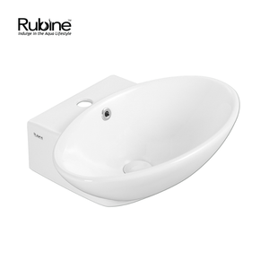 VENTO Wall-Hung Oval Ceramic Basin | VENTO 53M