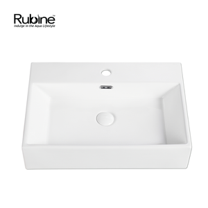 VENTO Wall-Hung/Countertop Rectangular Ceramic Basin | VENTO 60M