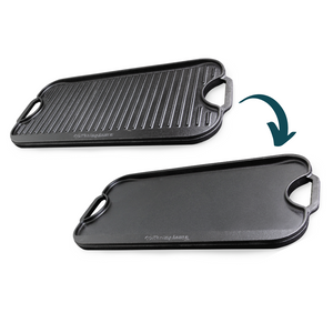 Seasoned Cast Iron Grill & Griddle