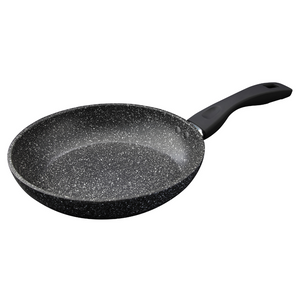 Marble Black Aluminium Frying Pan