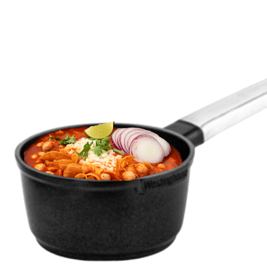 QuanTanium® Coating Cast Aluminium Saucepan
