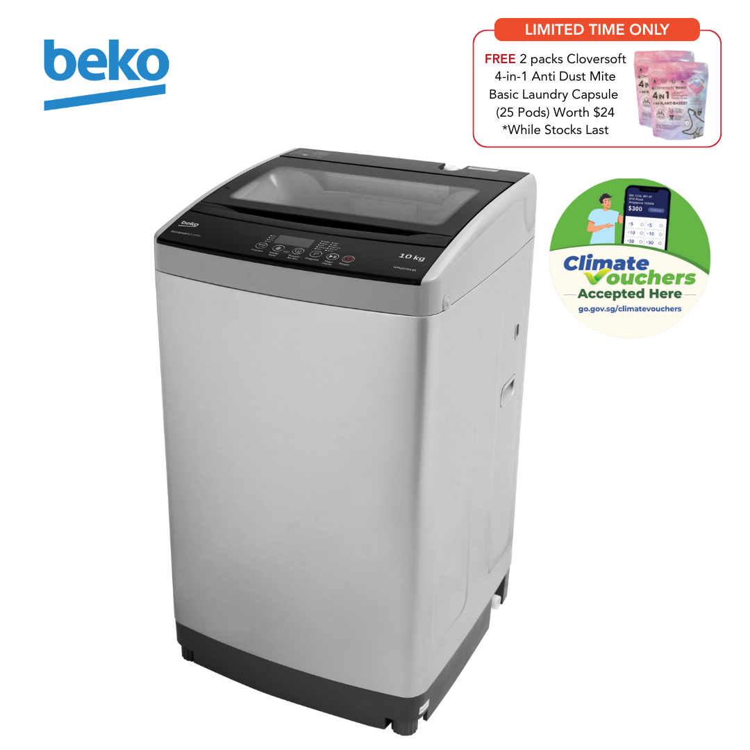 10kg Top Load Washing Machine | WTLJI10C1SS