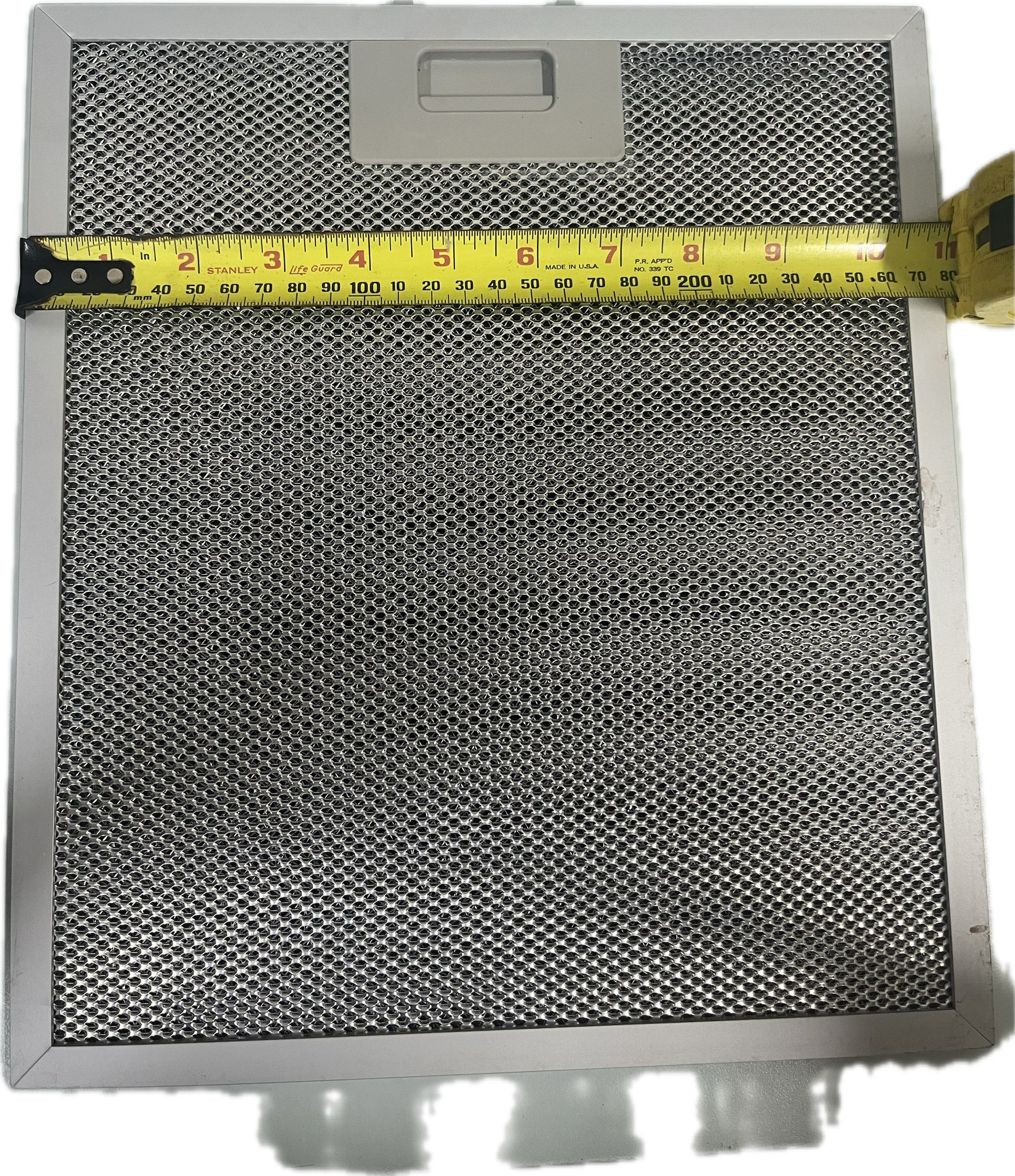ALUMINIUM FILTER WITH CHARCOAL - 018-*AF-GLW299