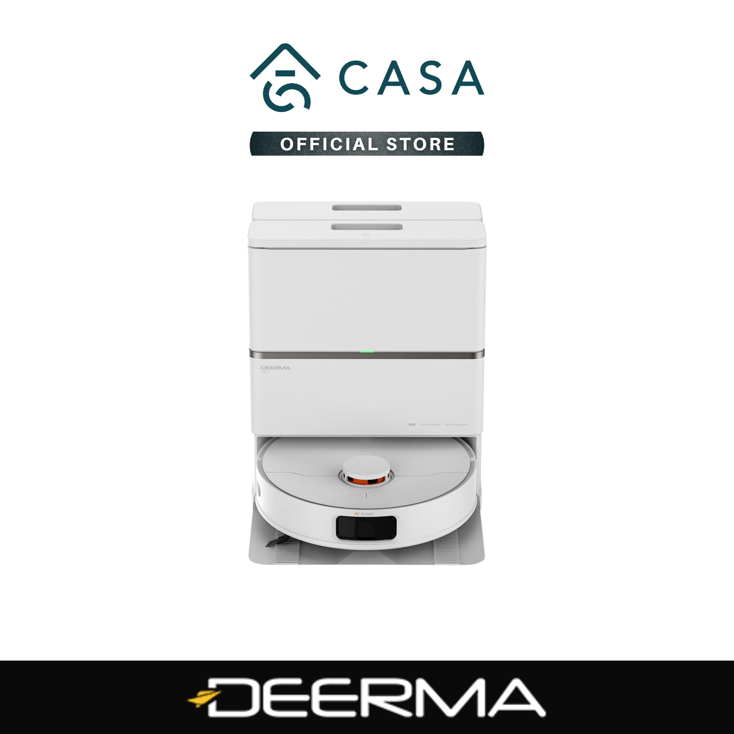 [NEW] Deerma X80 Robot Vacuum with Laser Obstacle Avoidance