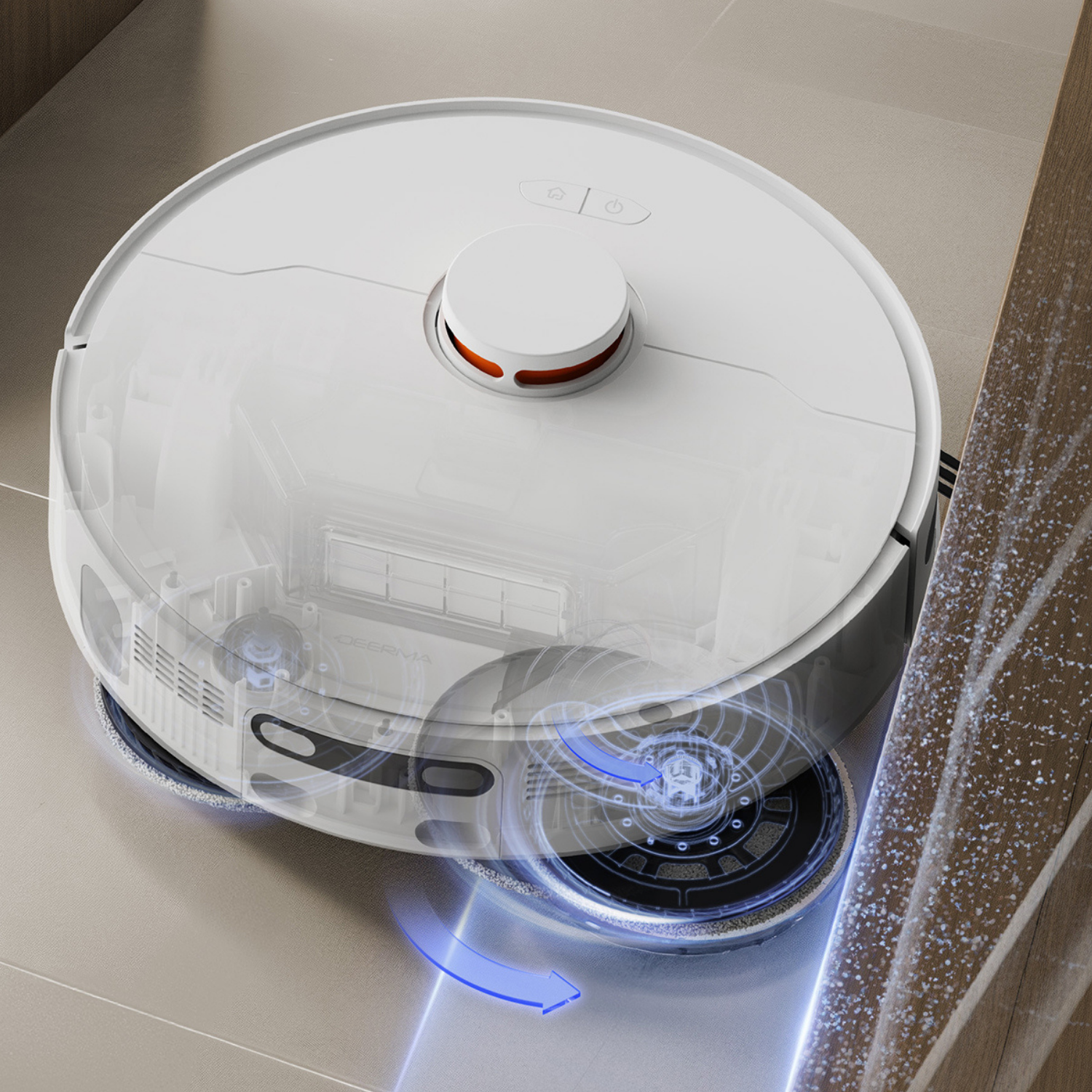 [NEW] Deerma X80 Robot Vacuum with Laser Obstacle Avoidance