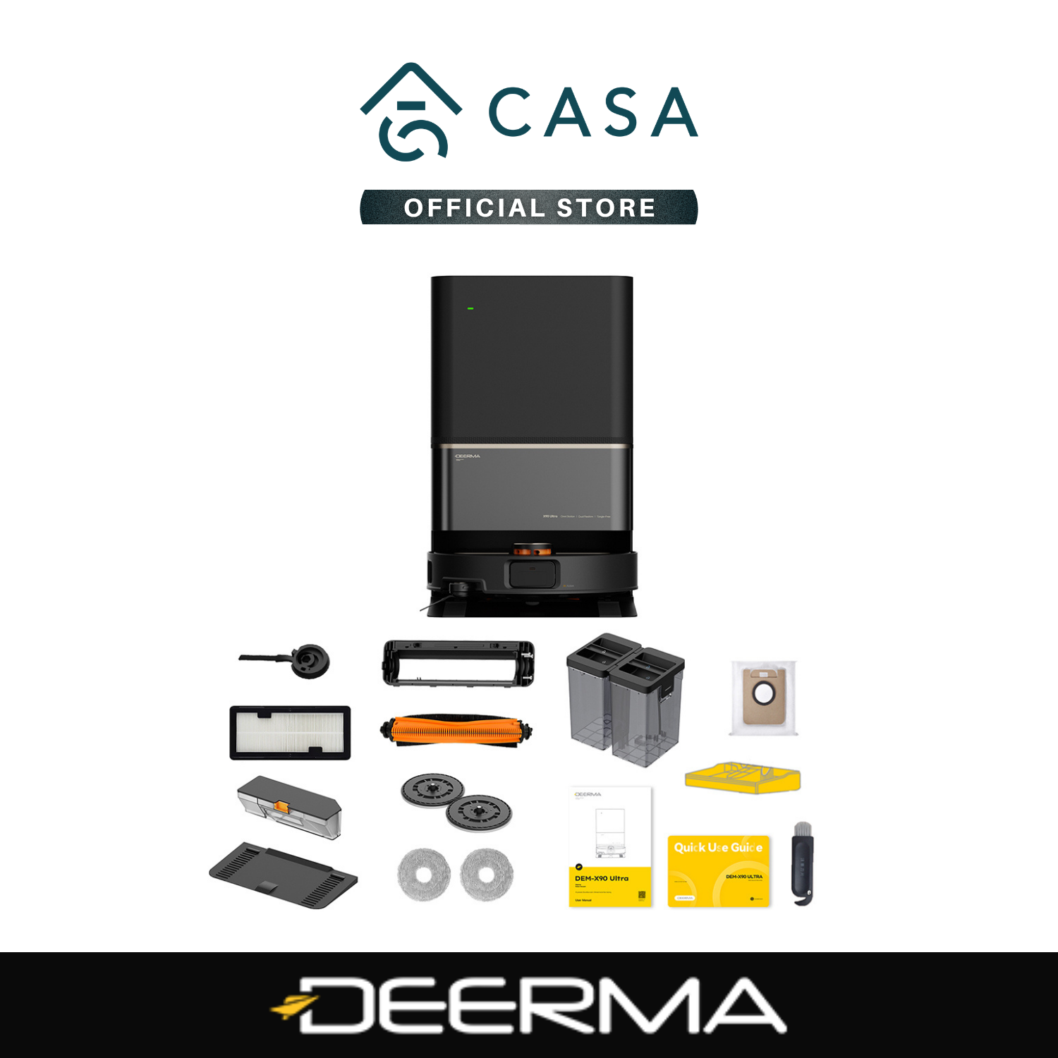 [NEW] Deerma X90 Ultra  Al-Powered Cleaning Robot