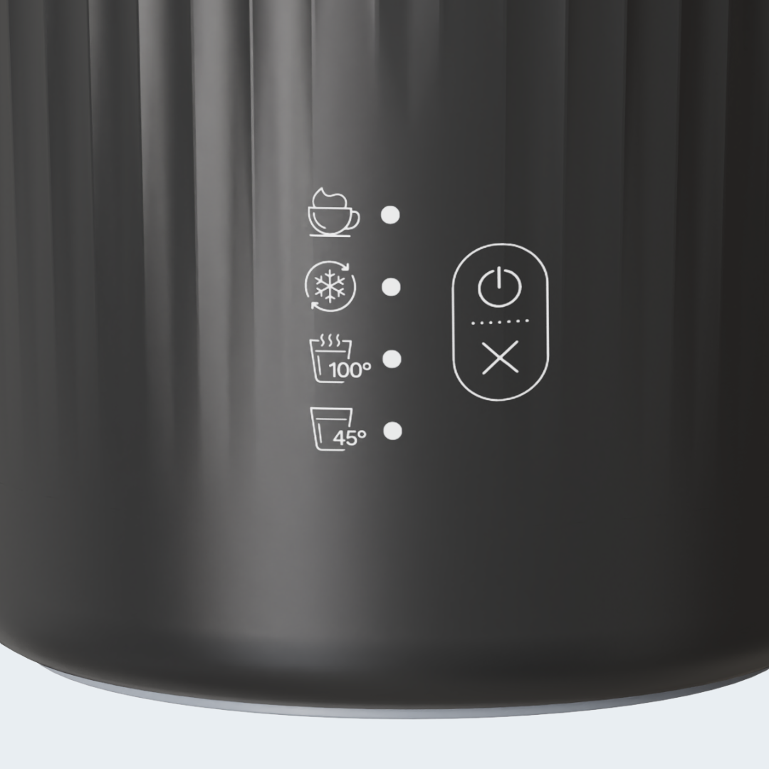 BEVIE Electric Milk Frother Tumbler | TMF-300-BG