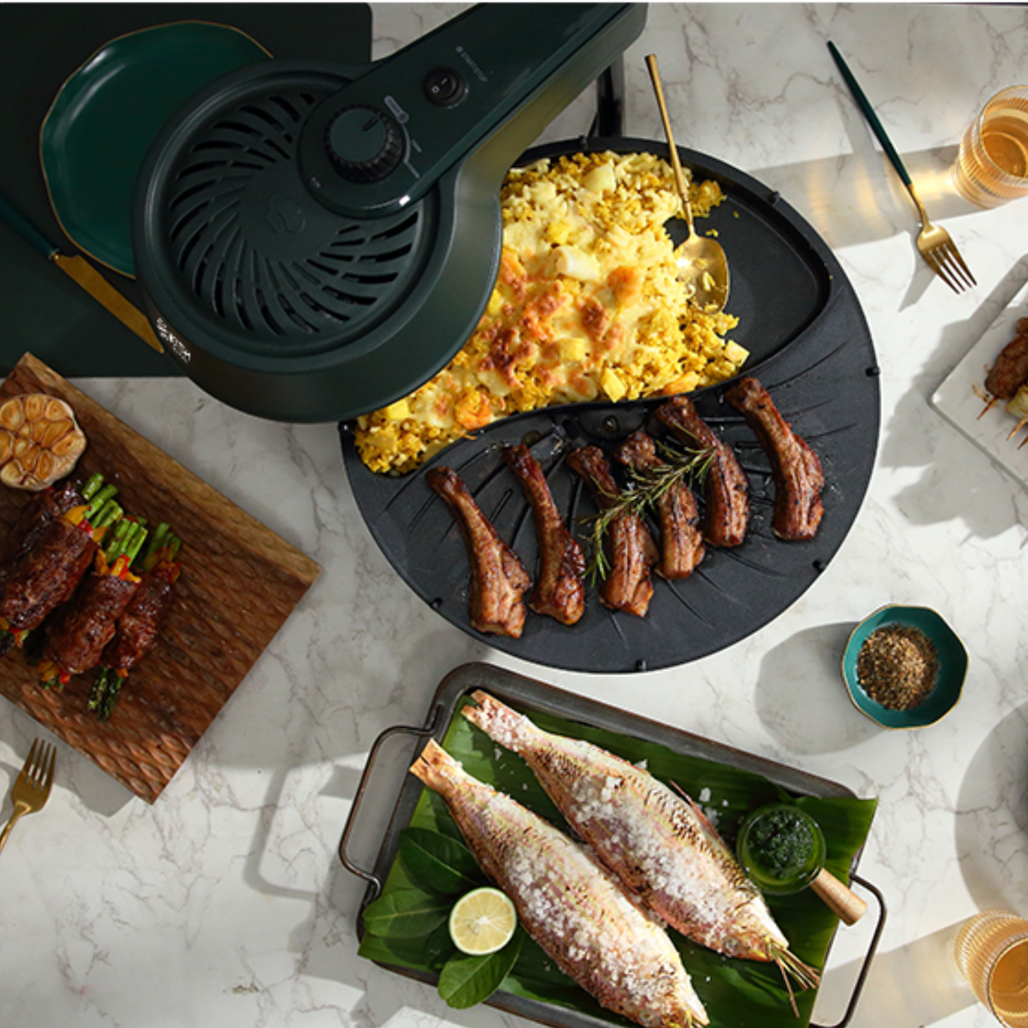 Electric Smokeless Grill | Accessories